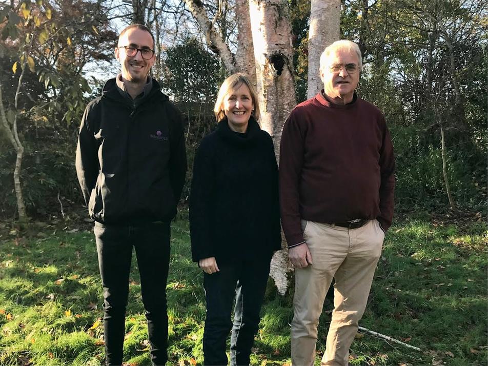 Ollie Turner - General Manager, Barnsfold Nurseries, Sarah Squire – Chairman, Squire’s Garden Centres and Vincent Catt – Managing Director, Liss  Forest Nursery